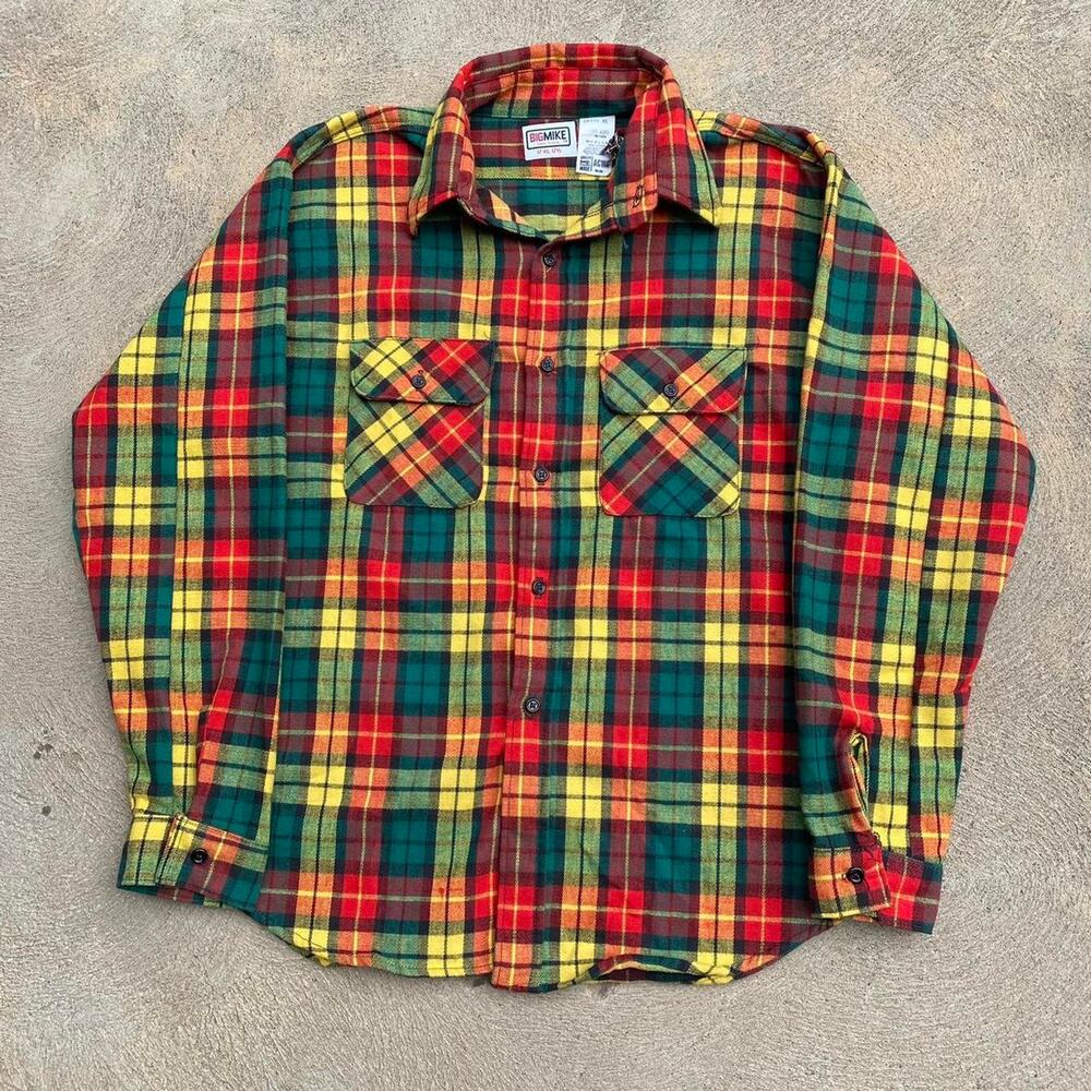 Vintage Big Mike Union Made Flannel Shirt